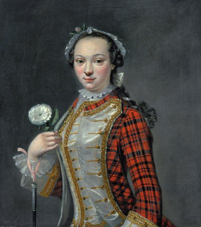 Portrait of a Jacobite Lady by Cosmo Alexander